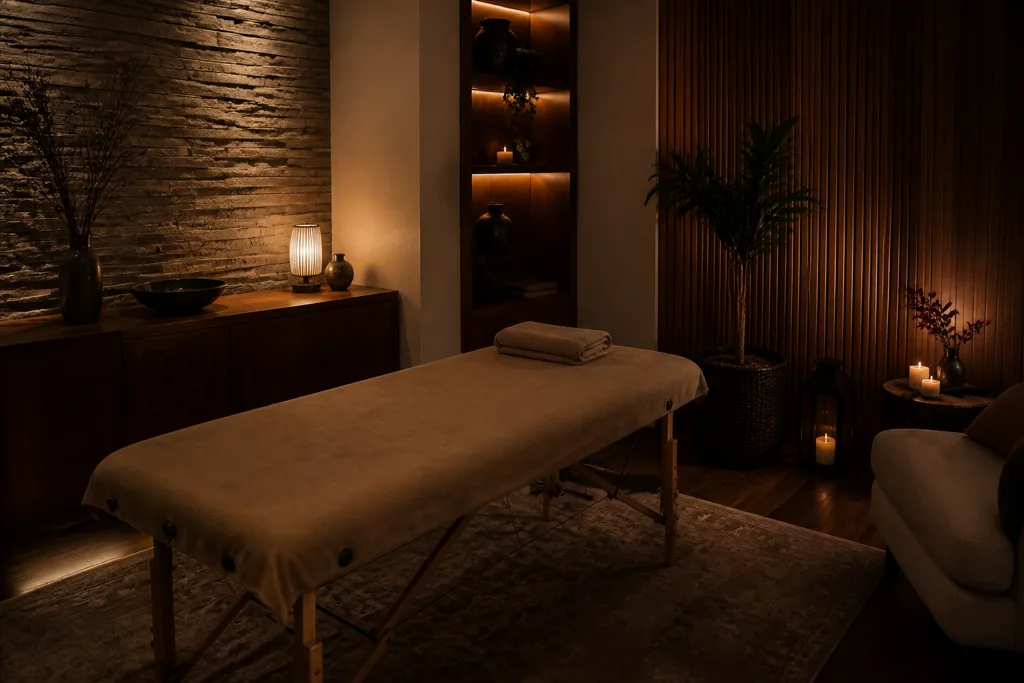 سالن اسپا سپهر — فضای ماساژ در تهران